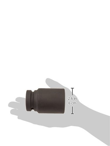 SUNEX TOOLS 552D 1" Drive Deep 6 Point Impact Socket 1-5/8"