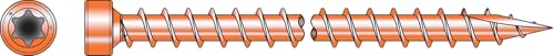 Simpson Strong-Tie SDWC15600-KT Strong-Drive SDWC Truss Screw - 6" Interior Wood Screws, Clear Zinc with Orange Topcoat, (Truss Kit Includes 50 Screws, 1 Bit, 1 Guide) .152 x 6-Inch