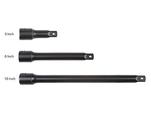 TEKTON 1/2 Inch Drive Impact All Accessories Set, 6-Piece | SIA92003 1/2 Inch Drive 6-Piece All Accessories