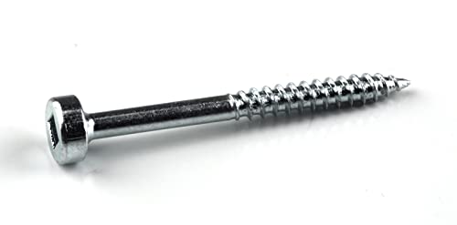 Kreg Zinc Pocket-Hole Screws, Pocket Hole Screws, 500 Count, 1-1/2-Inch