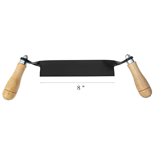 1946 Earth Worth | Straight Draw Shave Tool | 8 Inch | Black,83-DT5223 Rubber