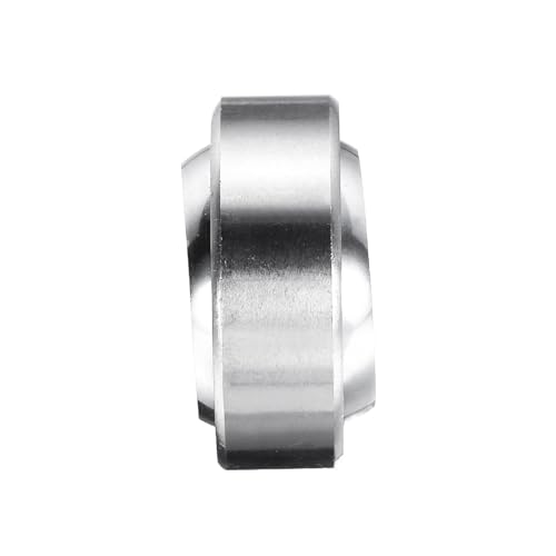 sourcing map 4Pcs GE17C Spherical Plain Bearing 17mmx30mmx10mm Bearing Steel Pre-Lubricated Radial Spherical Plain Bearing Low Noise Oscillating Bearing ABEC-3 Precision 4