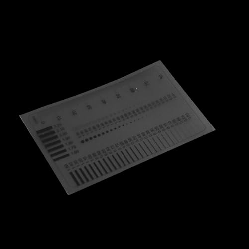 Namvo Point and Line Measuring Device, Spot Card, Crack Width Ruler, Split Ruler, Comparison Card, Trachoma Comparison Sheet, Crack Comparison Ruler, Important Tools for Fault Measurement