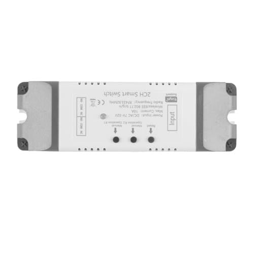 2-Channel WiFi Electric Linear Actuator Controller – Smart Relay (DC12V/24V, Voice Assistant Compatible)