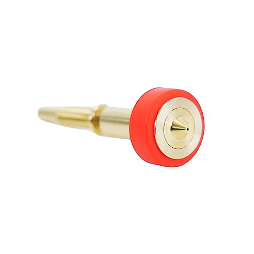 E3D RapidChange Revo High Flow Brass Nozzle – 0.6mm | 1.75mm Filament | Preassembled and HeatBreak | Easy Nozzle Swapping, Leak-Free Design, High-Resolution 3D Printing 0.4mm