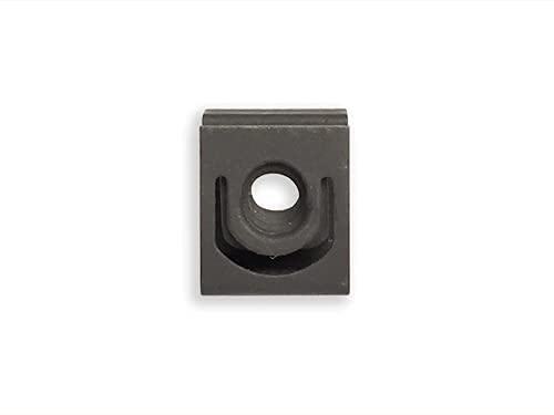 RackGold® Black 10-32 Slide-on Cage Nuts 25 Pack USA Made