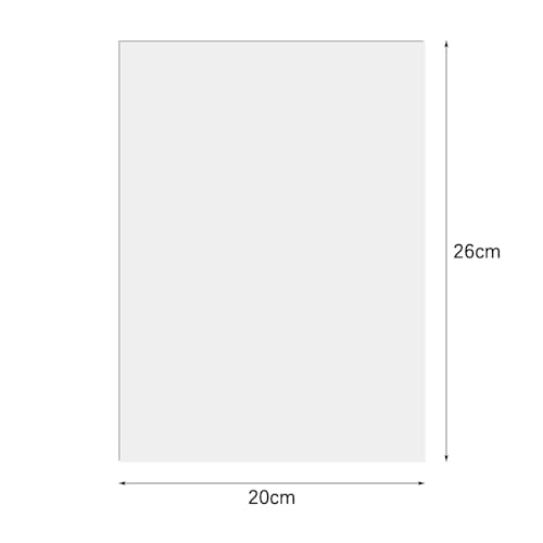 5PCS FEP Film Resin 3D Printer Accessories Replacement Parts for Saturn Photon Mono X 8.9 Inch Resin 3D Printer 200x 260 x 0.15 mm