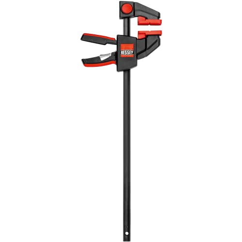BESSEY EHK SERIES - 600 lb Clamping Force - 24 in - EHKXL24 Trigger Clamp Set - 3.625 in. Throat Depth - Wood Clamps, Tools, & Equipment for Woodworking, Carpentry, Home Improvement, DIY 600 lb force 24 in.