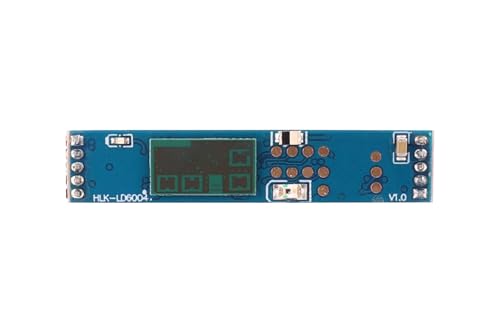 LD6004 FMCW Radar Human Presence Sensor Module, Occupancy Detector for Motion/Micro-Motion/Stillness, 3-Target XYZ Tracking, Zone Masking, UART/GPIO Output, 6 m Wide Angle