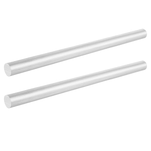 3PCS Aluminum Rod 1 inch, 6061 Solid, 16" Long Aluminums Bars