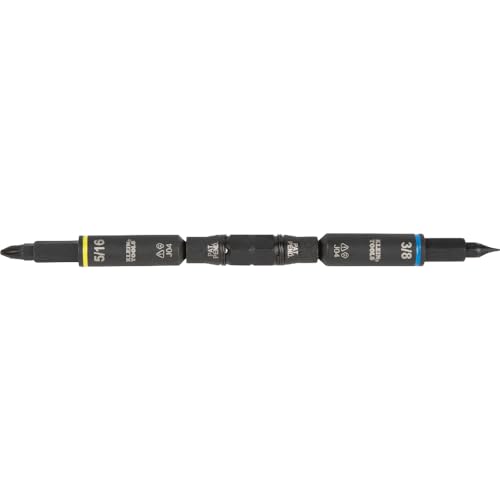 Klein Tools 55832MB 8-Pocket Tool Pouch and 32500HDRT 11-in-1 Ratcheting Impact Rated Screwdriver/Nut Driver Tool Bundle