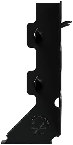 Simpson Strong-Tie LUS26PC Outdoor Accents LUSPC ZMAX, Black Powder-Coated Face-Mount Joist Hanger for 2x6 (Pack of 12)