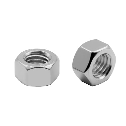 2Pcs Stainless Steel 1/2" Thread Rod with Nuts
