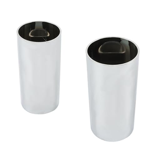 waltyotur 20 x 33mm Truck Lug Nuts Screw on Chrome Cap 4-1/4 High Replacement for Peterbilt Volvo International Semi Trucks