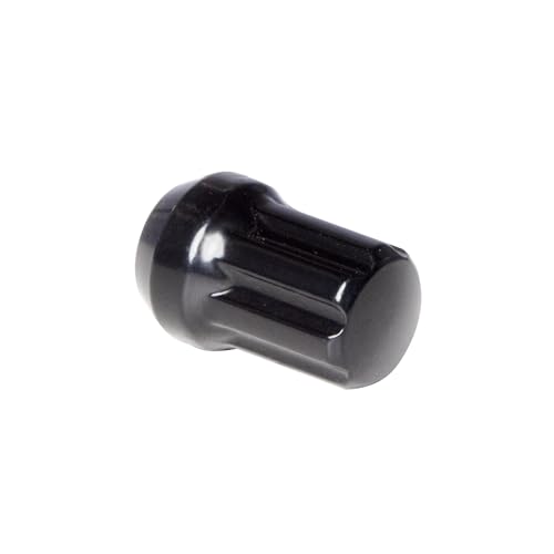 20 Pc M14x1.5 Short Spline Lug Nuts with 1 Pc 7 Spline Socket Key Replacement for Chevy Camaro SS ZL1 LT Mustang GT EcoBoost Cobra, Black 20