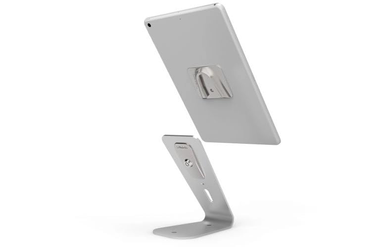 Compulocks Maclocks HoverTab Universal Security Display Stand for Tablets and Smartphones, Silver (HOVERTAB)