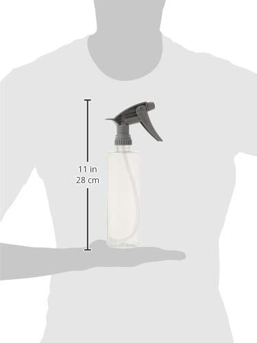 Chemical Guys Acc_121.16HD3 Acc_121.16HD-3PK Chemical Resistant Heavy Duty Bottle and Sprayer, 16 oz, Pack of 3 16ounce(3pack) clear