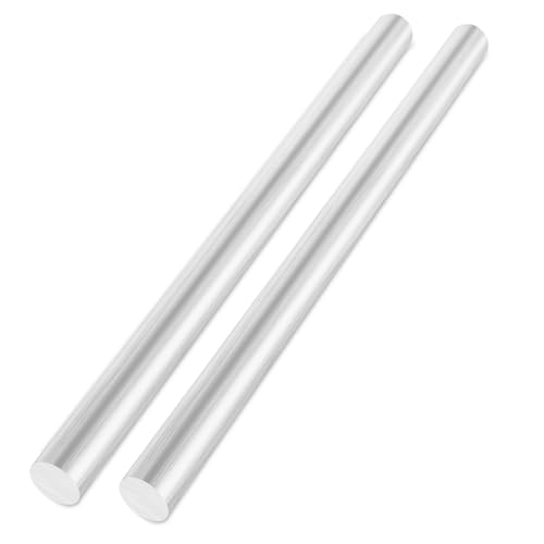 3PCS Aluminum Rod 1 inch, 6061 Solid, 16" Long Aluminums Bars