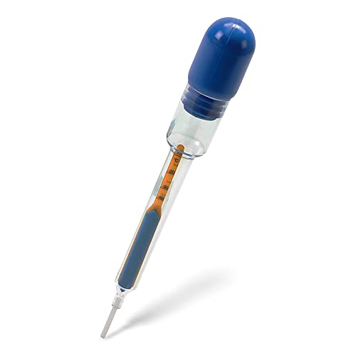 BGS Diy 9672 Areotemp Frost Protection Tester -10 °C to -40 °C | Pipette Shape | Integrated Float | For Engine Coolant | Ethylene Glycol (Ethanediol) Base | Shatterproof Plastic