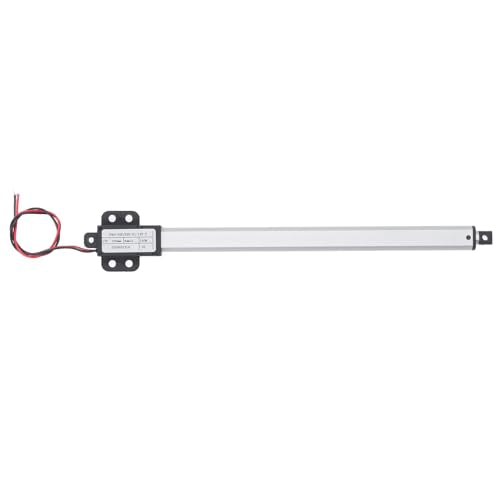 Electric Micro Linear Actuator, 12V 200mm 150N Thrust 4mm/s Speed Stroke Automatic Lifting Motion Linear Actuator Motor, for Agricultural Machinery