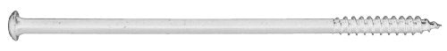 Project Center White Gutter-Tite Fascia Screws for Wood 5/16" x 7", 25 Pack 7 inches