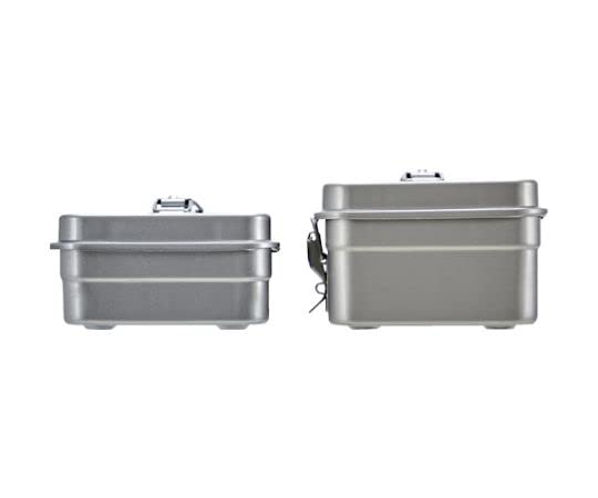 TRUSCO T-32SV Trunk Tool Box, 133.0 x 5.3 x 2.7 inches (333 x 137 x 68.0 mm), Silver S Single Item