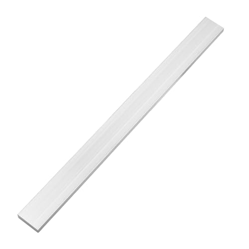 Aluminum Flat Bar, 6061 Aluminum, 12 x 1 x 1/4 Inch, 12 Pcs, for Industry DIY Crafting