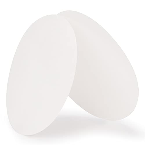 stonylab Quality Filter Paper, 100 Packs Slow Flow Rate Cellulose Filter Paper Circles with 10 Micron Particle Retention, 94mm Diameter 94 mm Diameter White
