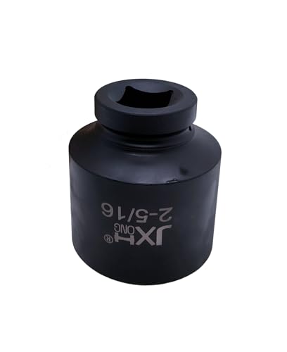 1" Drive 2-5/16" Impact Socket, 6-Point, Heat Treated Cr-V Alloy Steel