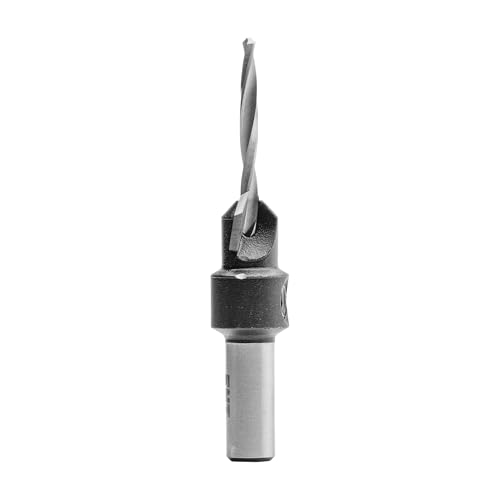 ENT 52104 Countersink with Point Angle 90°, Countersink (D1) 10 mm, Bore Diameter (D2) 3.0 mm, L 44 mm D1=10 / D2=3,0 / S=8