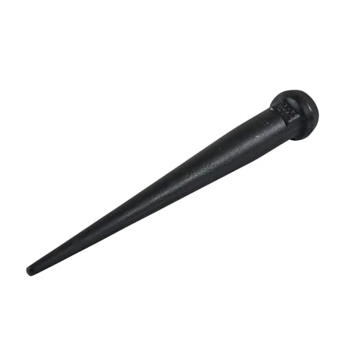 Klein Tools 3256 1-1/16-Inch Broad-Head Bull Pin and 5459C Connecting Bar Lock Collar Bundle, Made in USA