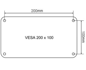 Generic 4 VESA Monitor Mounting Screws for Asus, Acer, Alienware, Gigabyte, LG and Samsung