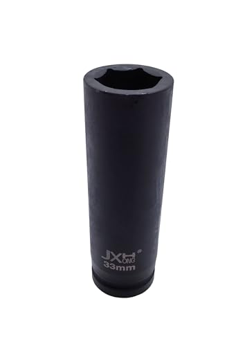 1-Inch Drive Metric Extra Deep Impact Socket, 33mm