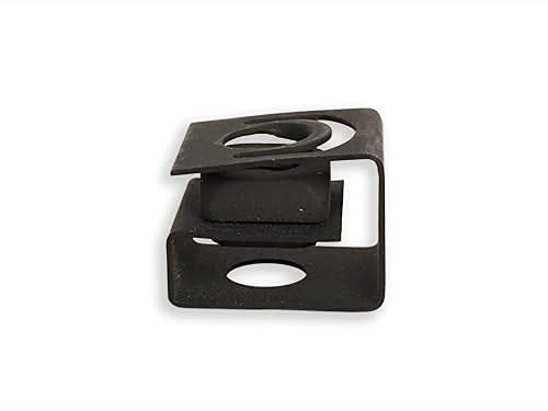 RackGold® Black 10-32 Slide-on Cage Nuts 25 Pack USA Made