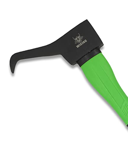 Hookaroon 15 Inch, Pickaroon Forged Steel, with Anti-Slip & Shock Reduction Grip, for Log Lifting and Moving Wood Firewood Tool