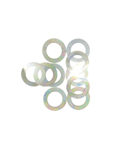 Bucket Pin Shims Spacer Washer 135mm x 80mm x 2mm - Set of 10, Compatible with Earthmoving Machines and Excavators - Durable Replacement Parts for Enhanced Performance