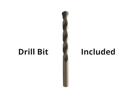 BCP Fasteners 1/4" x 2-3/4" Hex Head Concrete Screws, 100 Pack