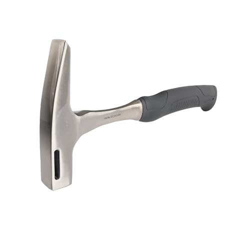 Malco Tin Master Hammer (TMH1) – 18 oz Tinner’s Hammer, Built-In Drive Cleat Bending Slot, HVAC Sheet Metal, Forged Steel Individually Hardened & Tempered Sections