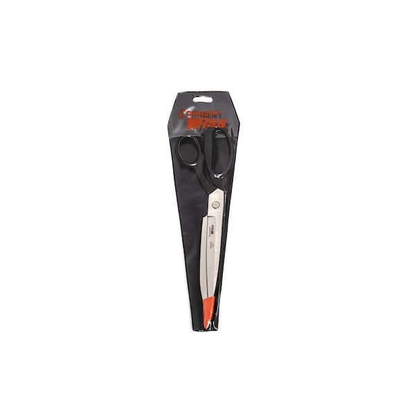 Crescent Wiss 12" Wide Blade Bent Handle Industrial Shears - Professional Heavy Duty Utility Scissors Tool for Sewing Fabric, Upholstery, Carpet & Drapery - W22W