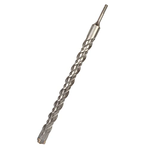 1-1/4 Inch x 18 Inch SDS Plus Rotary Hammer Drill Bit, Carbide Tipped for Brick, Stone, and Concrete (1-1/4" x 16" x 18") 1-1/4" x 18"
