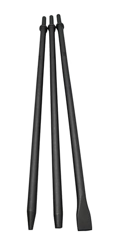 Pneumatic Taper Punch & Air Cold Chisel 3-Piece Set, 18" 7/32"/3/8"/3/4" 3-Piece Set x 18"