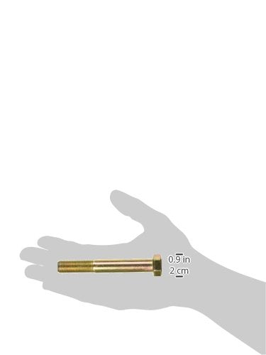 Hard-to-Find Fastener 014973254360 Grade 8 Fine Hex Cap Screws, 9/16-18 x 4, Piece-5,yellow 9/16-18 x 4-Inch