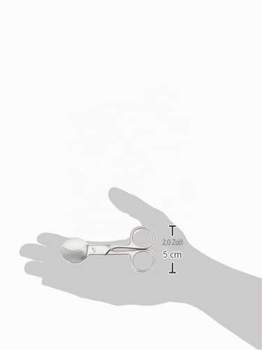 Gima 26827 Ends Steel Scissors Ino, Mod USA, 10.5 cm Navel scissors
