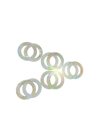 Bucket Pin Shims Spacer Washer 135mm x 80mm x 2mm - Set of 10, Compatible with Earthmoving Machines and Excavators - Durable Replacement Parts for Enhanced Performance