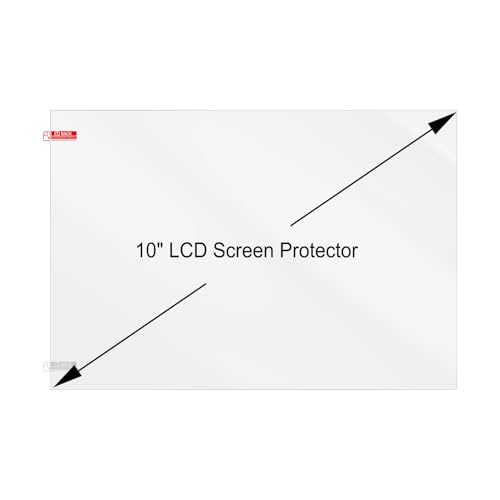 5PCS 10 Inches LCD Screen Protector Film - Scratch-Resistant High Light Transmittance Protective Films for ELEGOO Saturn 4 12K/Saturn 4 Ultra 12K LCD Resin 3D Printer Saturn 4/Saturn 4 Ultra