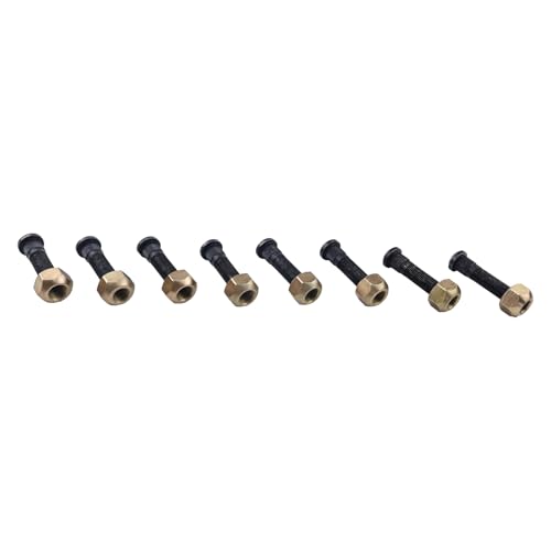 DVPARTS 8X Wheel Studs and Lug Nuts 175617 for New Holland Wheel Kit LX985