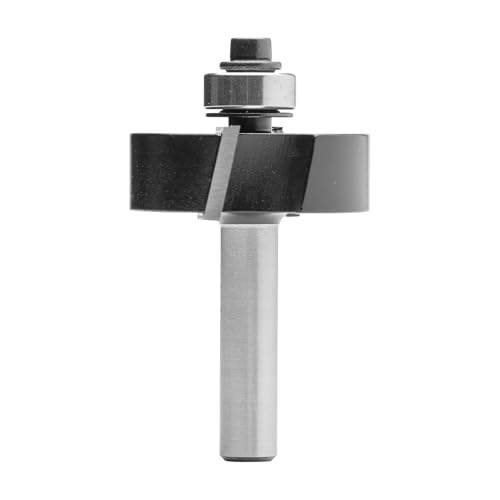 ENT Rebate Cutter Set TC Shank (C) 8 mm, Diameter (A) 34,9 mm, B 12,7 mm, D 32 mm, with Ball Bearing