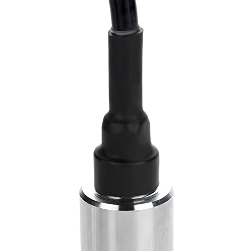 Level Sensor Water Level Sensor DC 24 V 4-20 mA Stainless Steel Liquid Water Level Sensor Level Transmitter with Cable, Range Depth 0-5 m