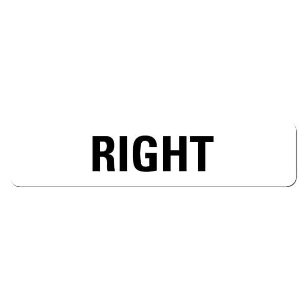 Right Medical Labels