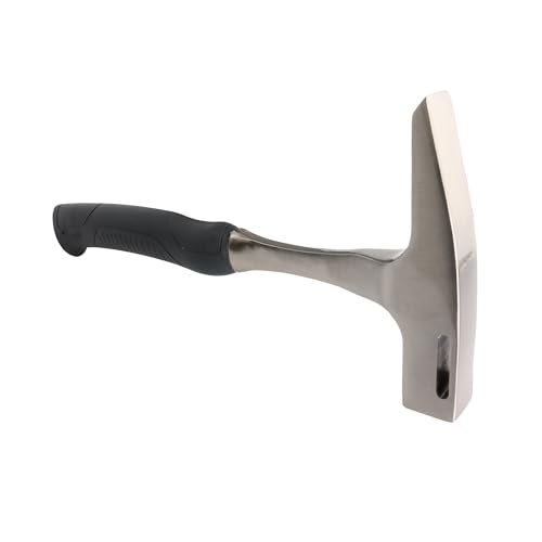 Malco Tin Master Hammer (TMH1) – 18 oz Tinner’s Hammer, Built-In Drive Cleat Bending Slot, HVAC Sheet Metal, Forged Steel Individually Hardened & Tempered Sections